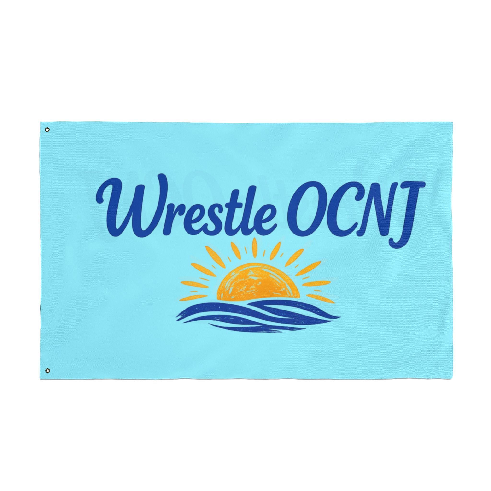 "WAVE THAT FLAG!" - An excellent way for Island Visitors and Locals to display your WRESTLING pride and spirit!