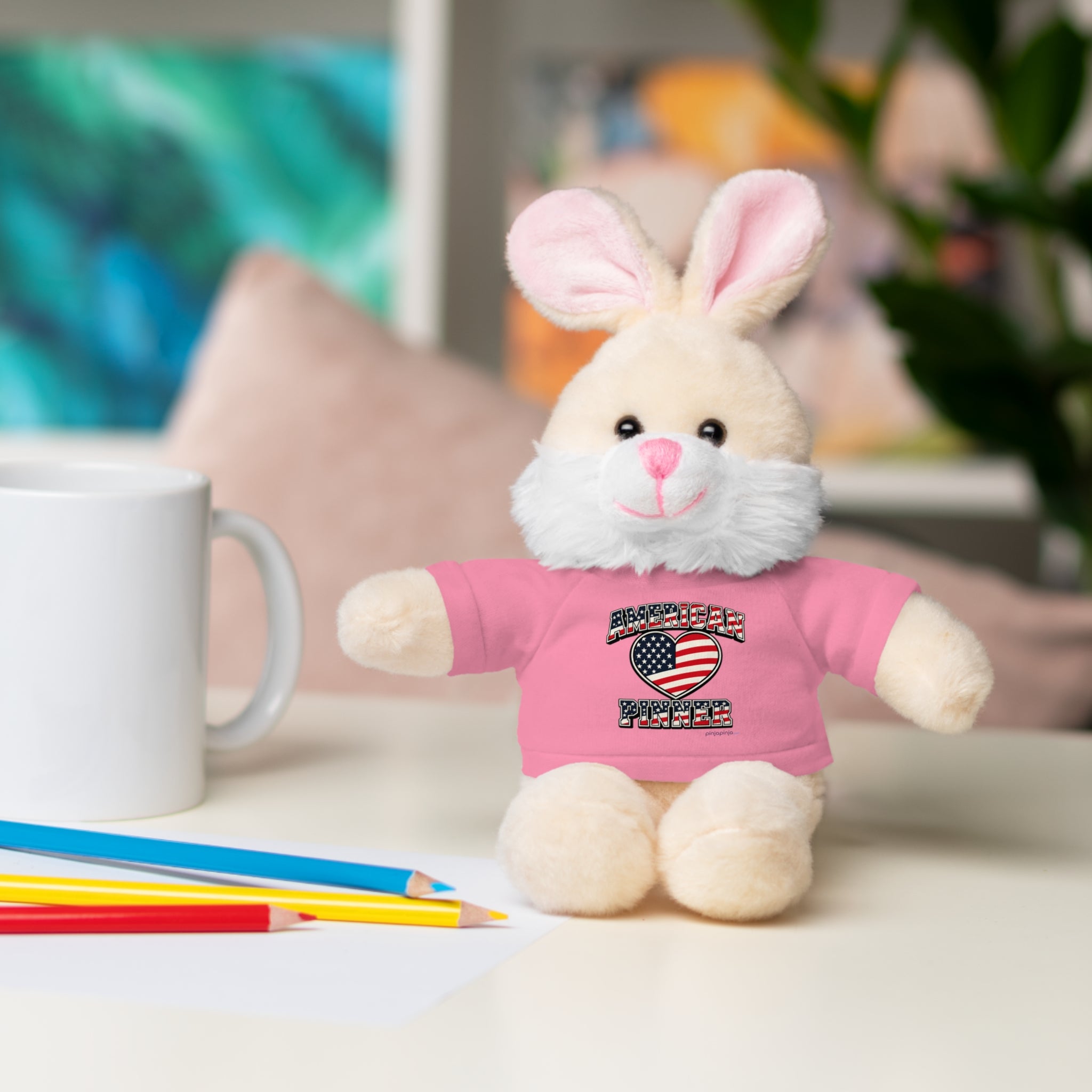 LUCKY - "AMERICAN PINNER" -  Teddy Bear with Tee
