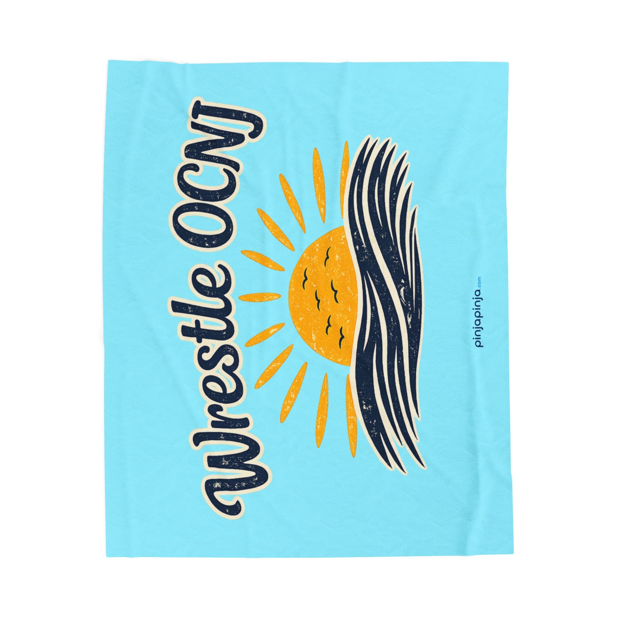 "Wrestle OCNJ" - Beach Blanket