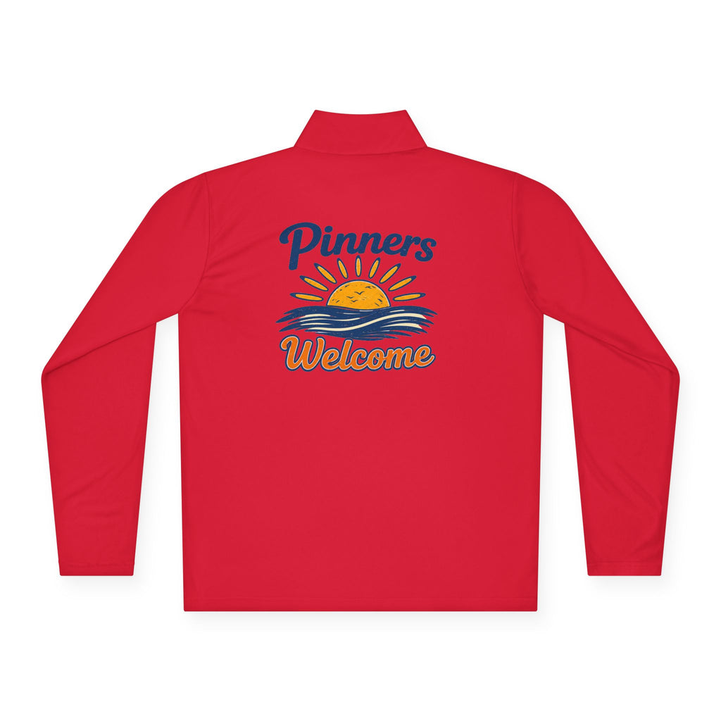 "Pinners Welcome" - Quarter-Zip Pullover