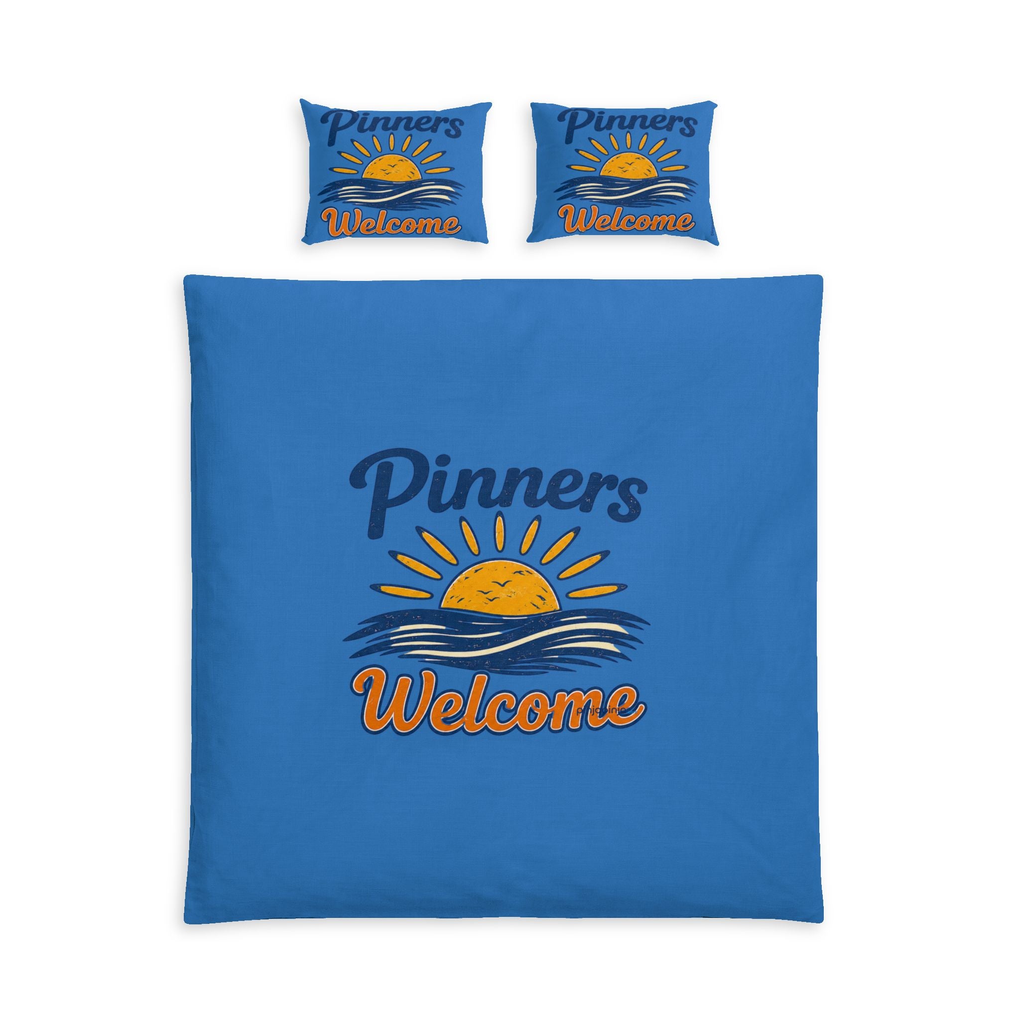 "Pinners Welcome" - Cotton Bed Set - A PINNER'S DREAM