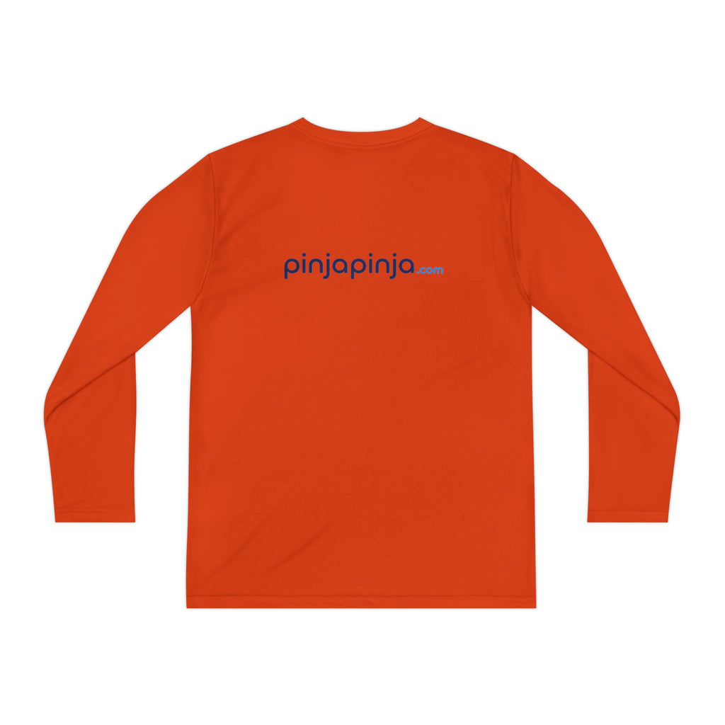 Youth Long Sleeve Tee — "American Pinner" Patriotic Competitor Shirt