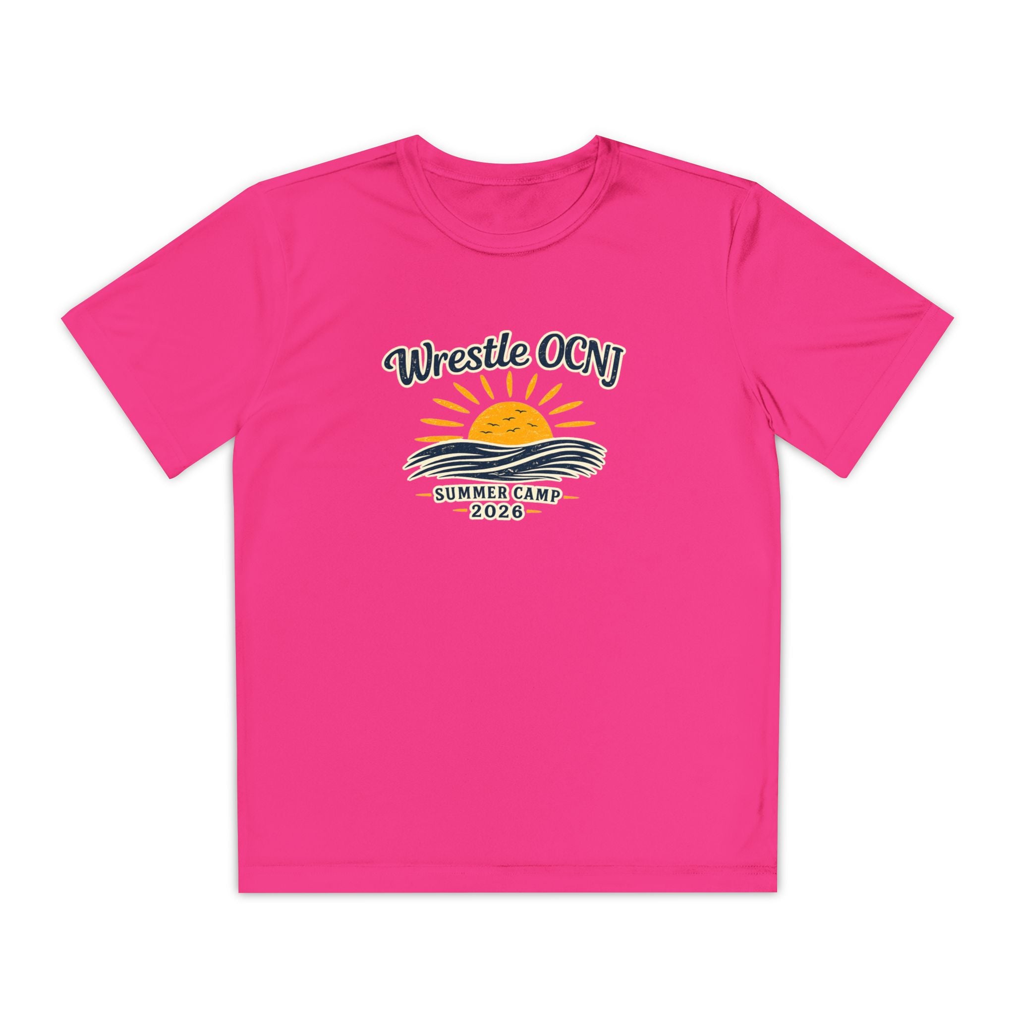 (GIRLS) - Wrestle OCNJ Summer Camp 2026 Youth T‑Shirt