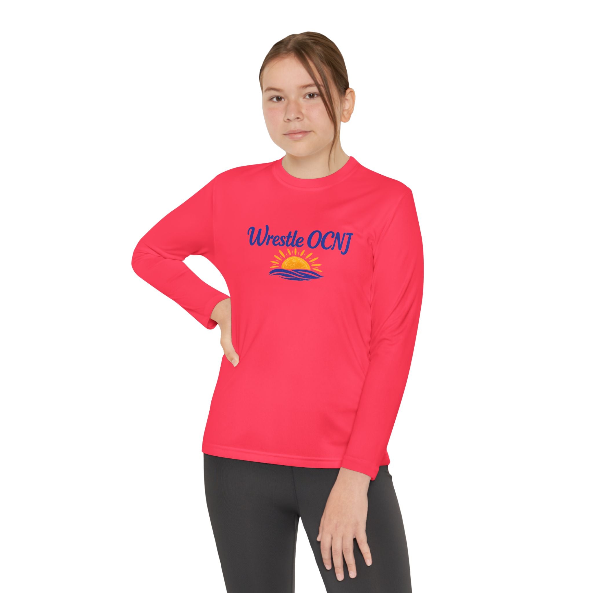 YOUTH Long Sleeve "Wrestle OCNJ"