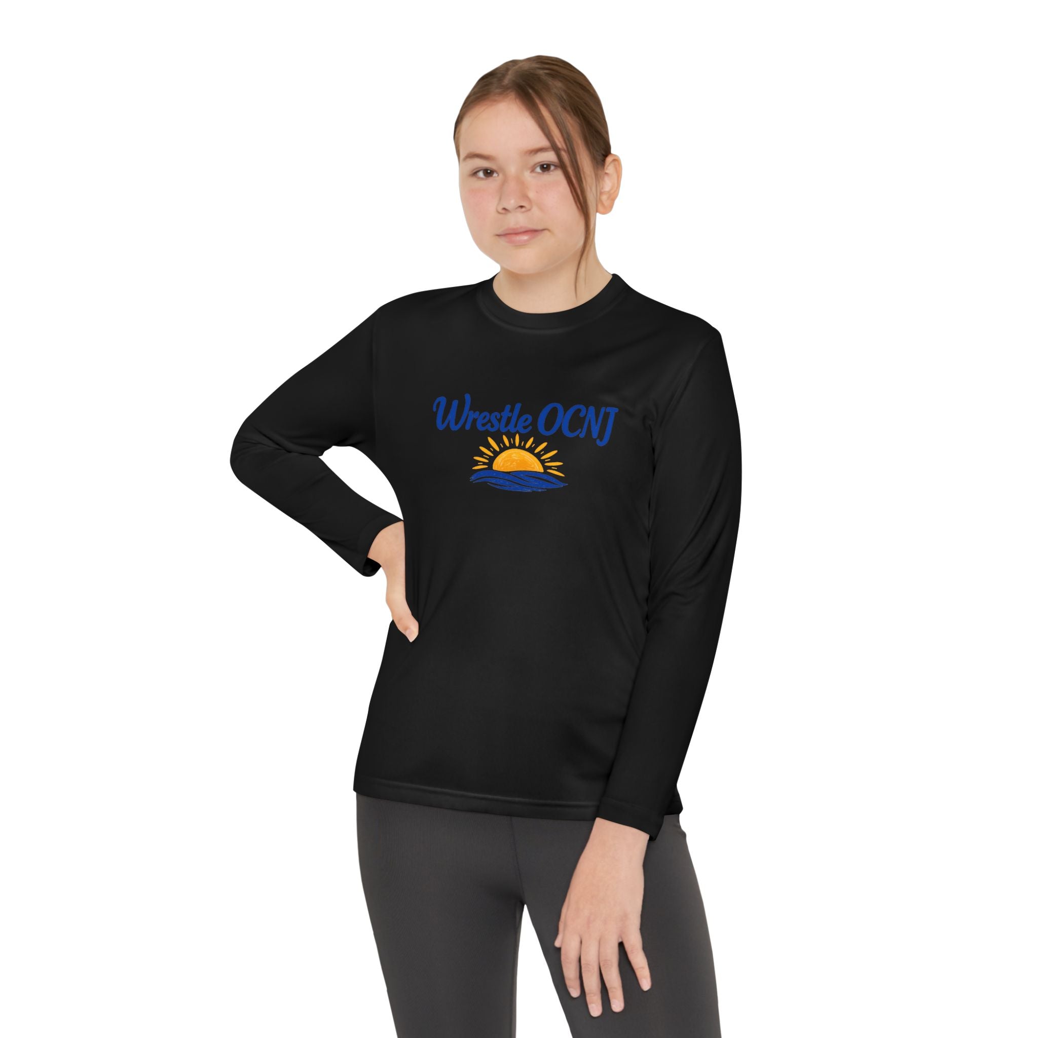 YOUTH Long Sleeve "Wrestle OCNJ"