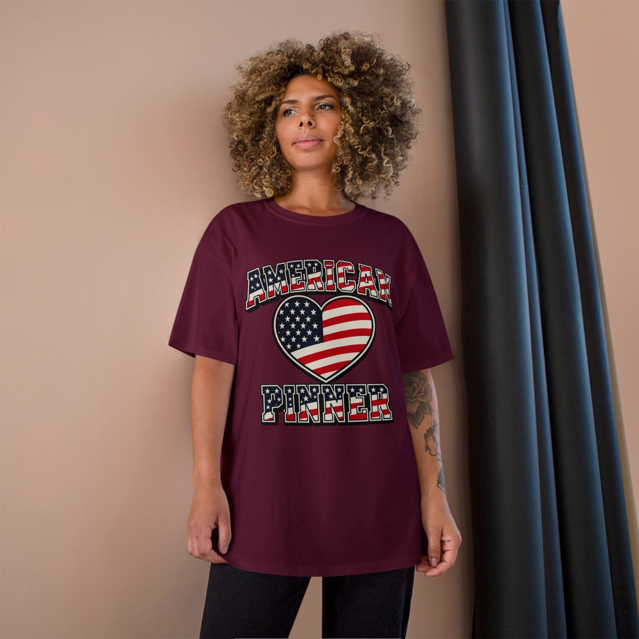 "AMERICAN PINNER"- Tee
