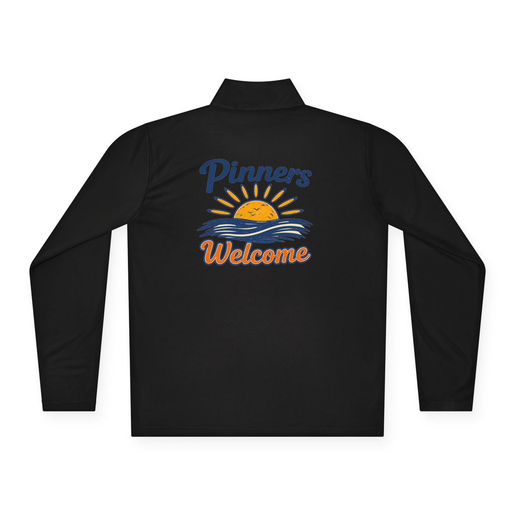 "Pinners Welcome" - Quarter-Zip Pullover