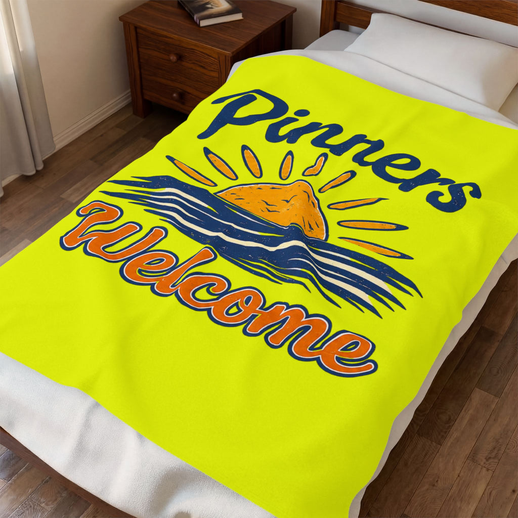 BEACH BLANKET - "Pinners Welcome"