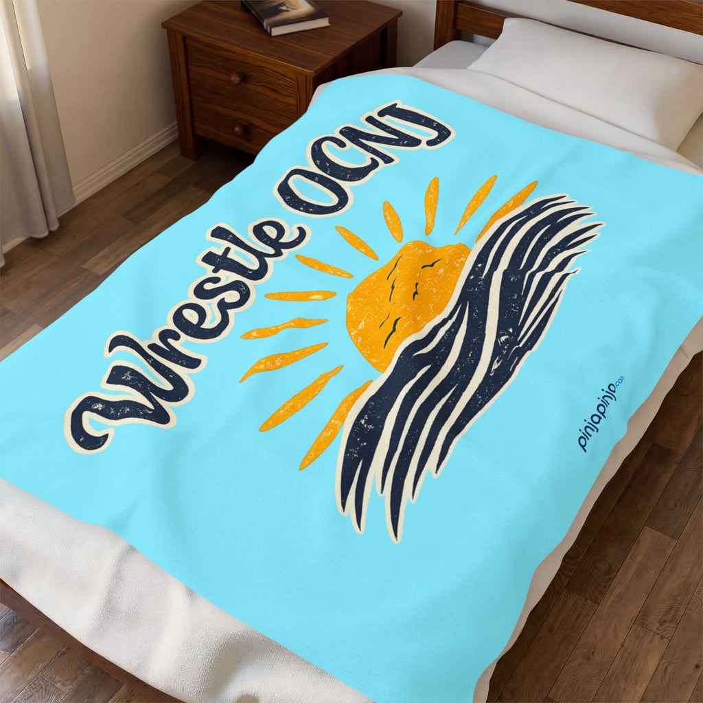"Wrestle OCNJ" - Beach Blanket