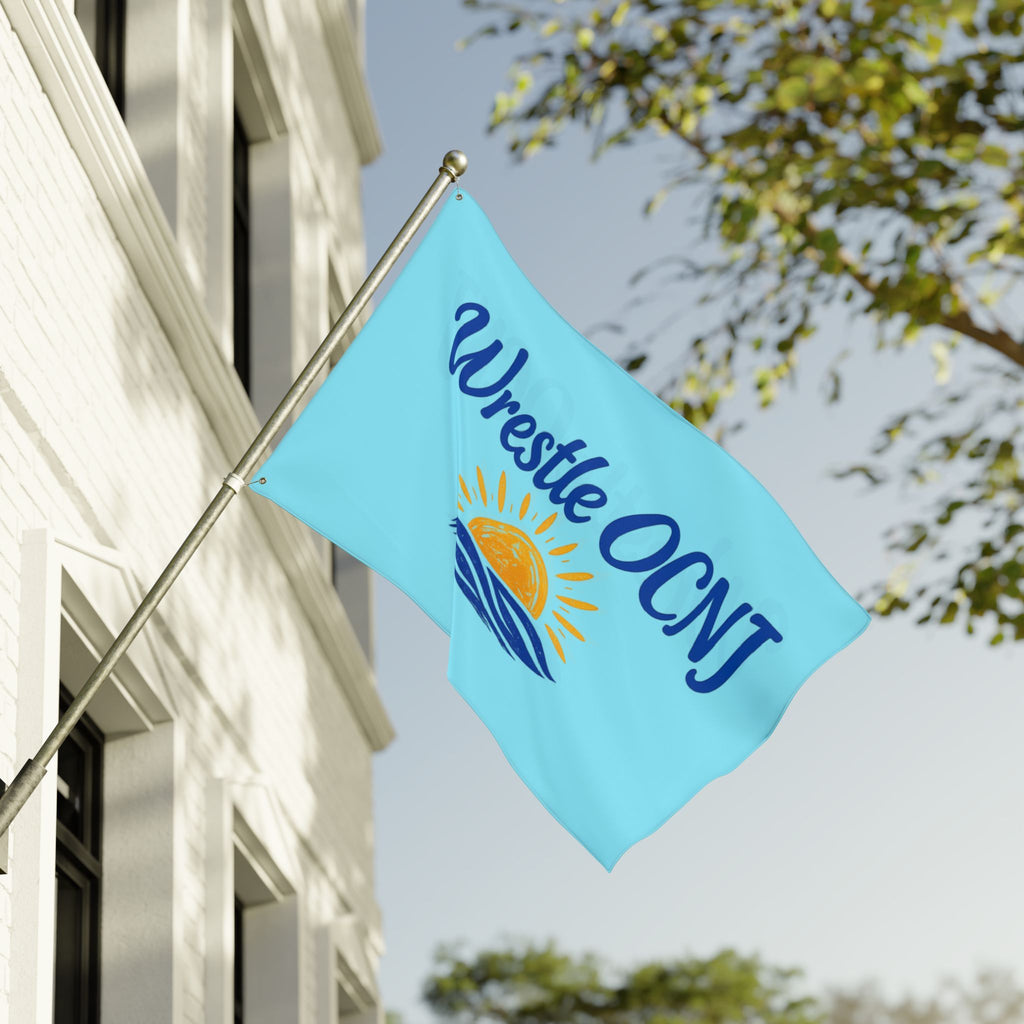 "WAVE THAT FLAG!" - An excellent way for Island Visitors and Locals to display your WRESTLING pride and spirit!