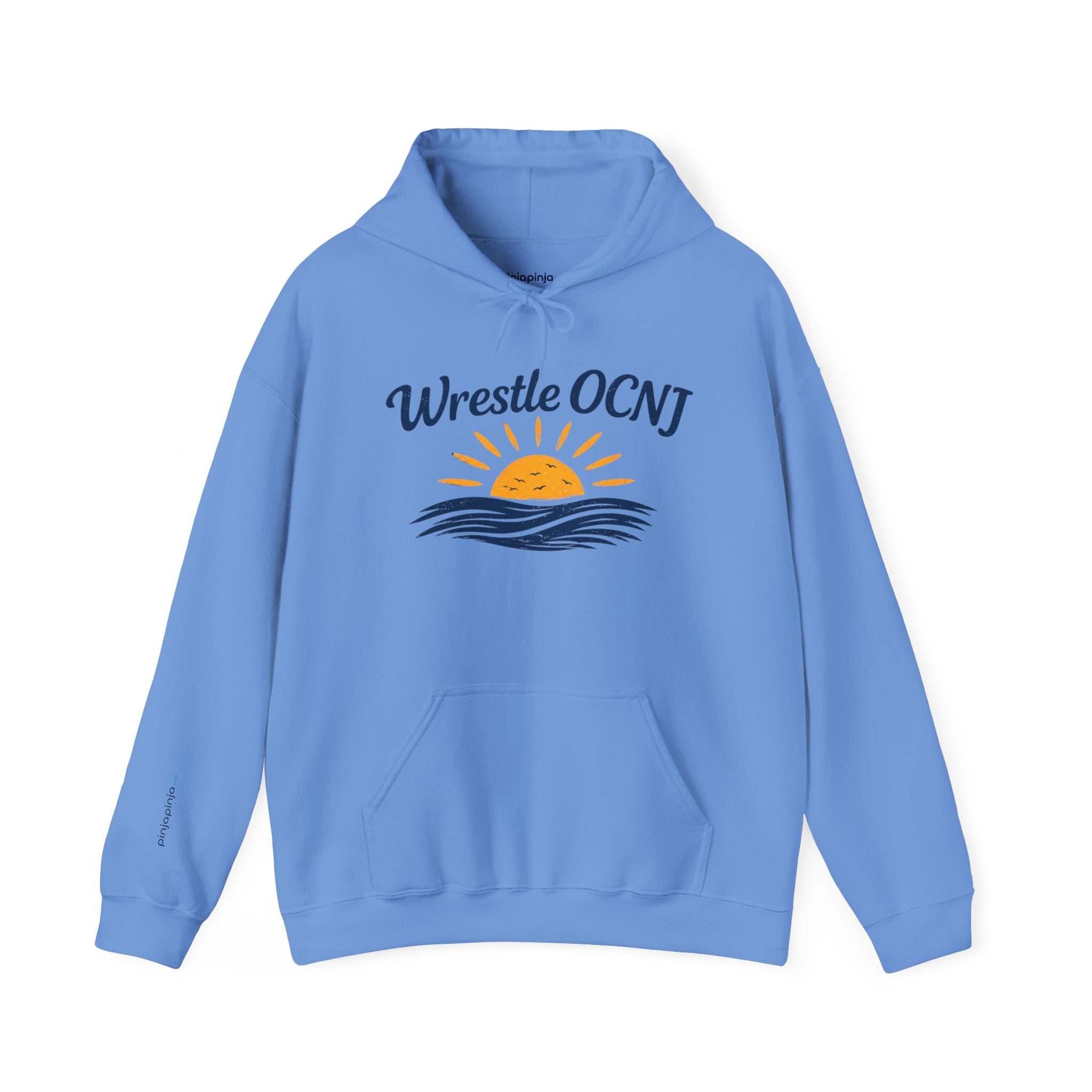 "Wrestle OCNJ" -  Heavy Blend™ Hooded Sweatshirt