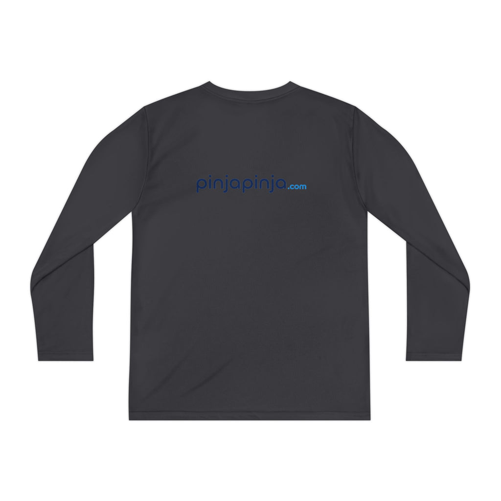 Youth Long Sleeve Tee — "American Pinner" Patriotic Competitor Shirt