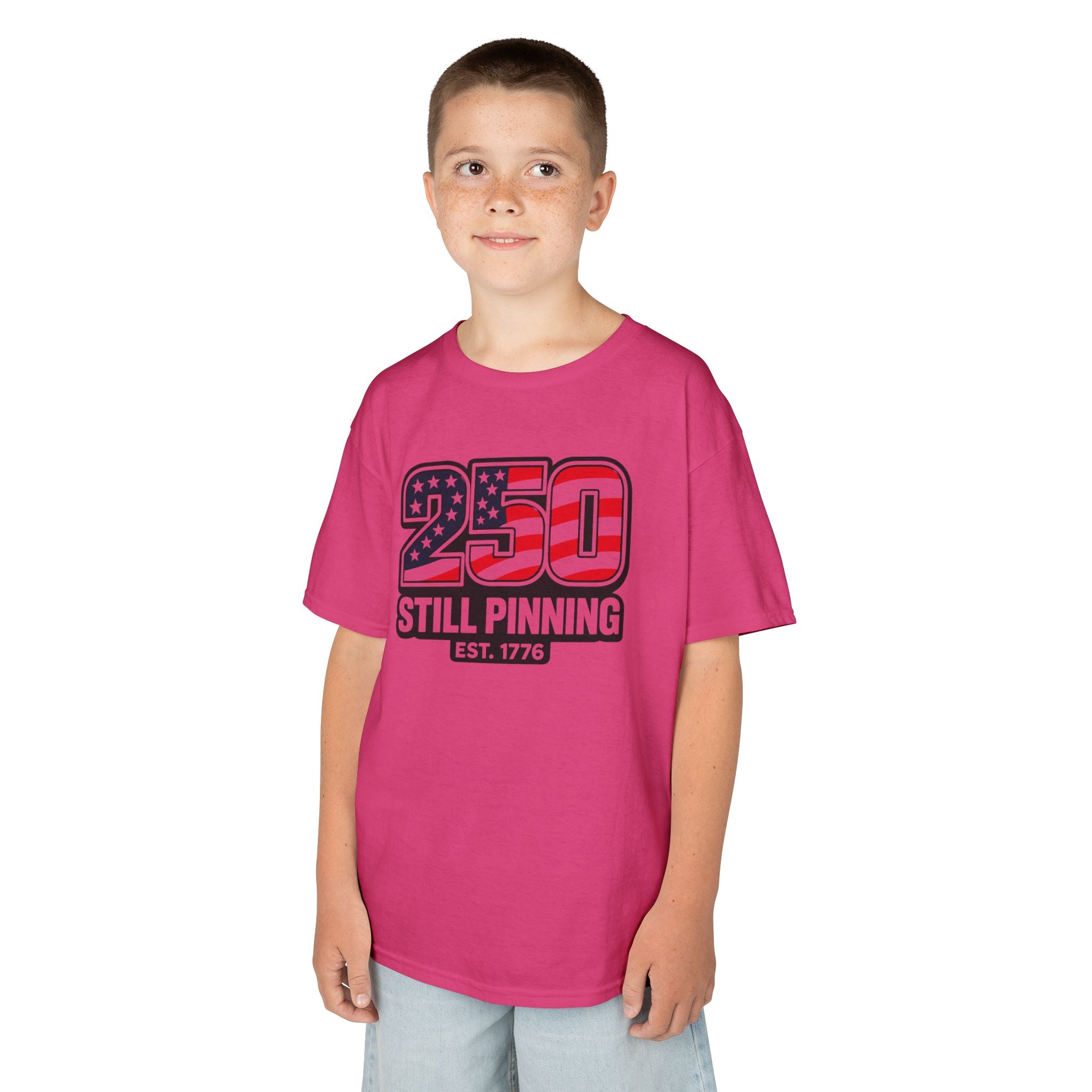 Kids T-Shirt - "250 Still Pinning"