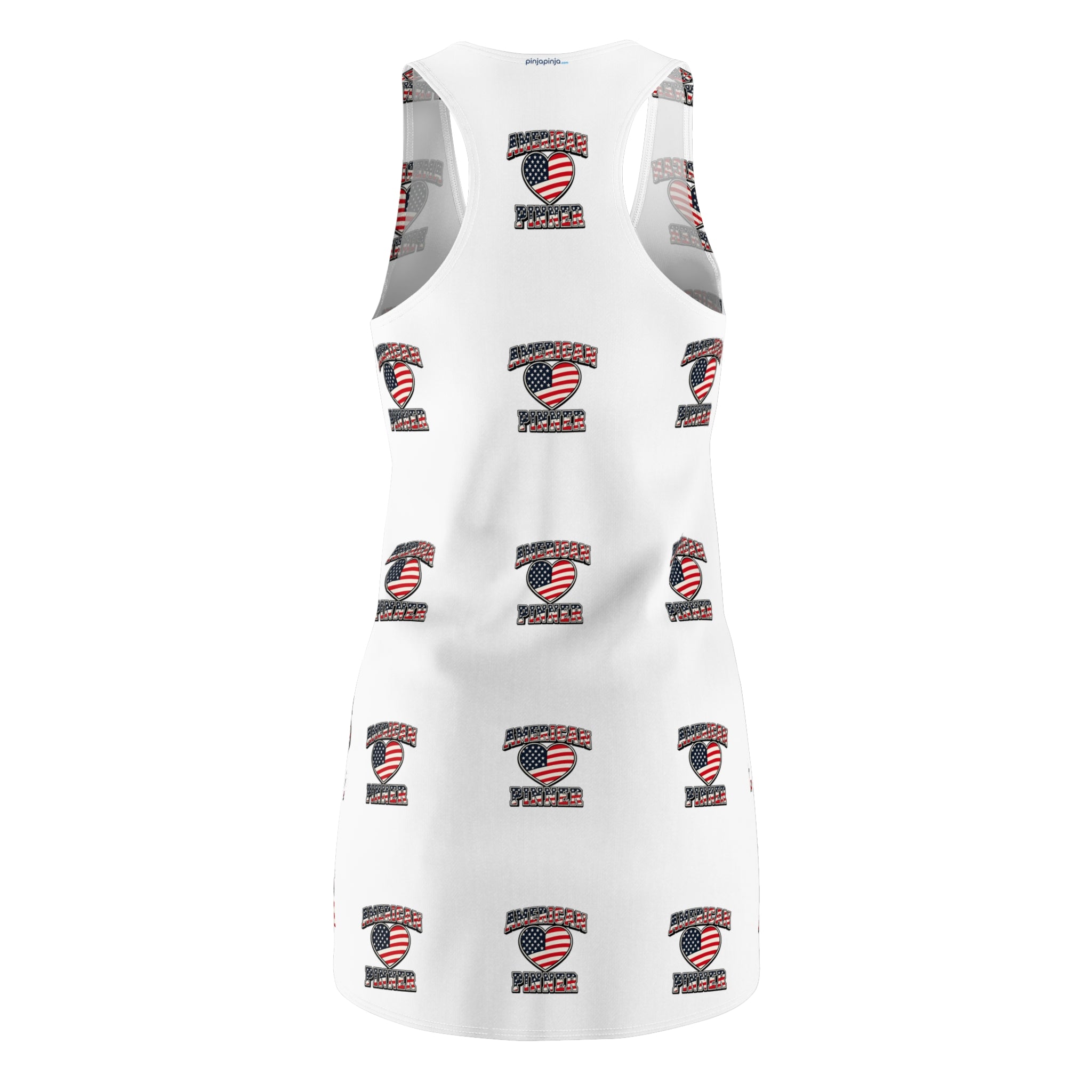 "AMERICAN PINNER" - Women's Racerback Dress