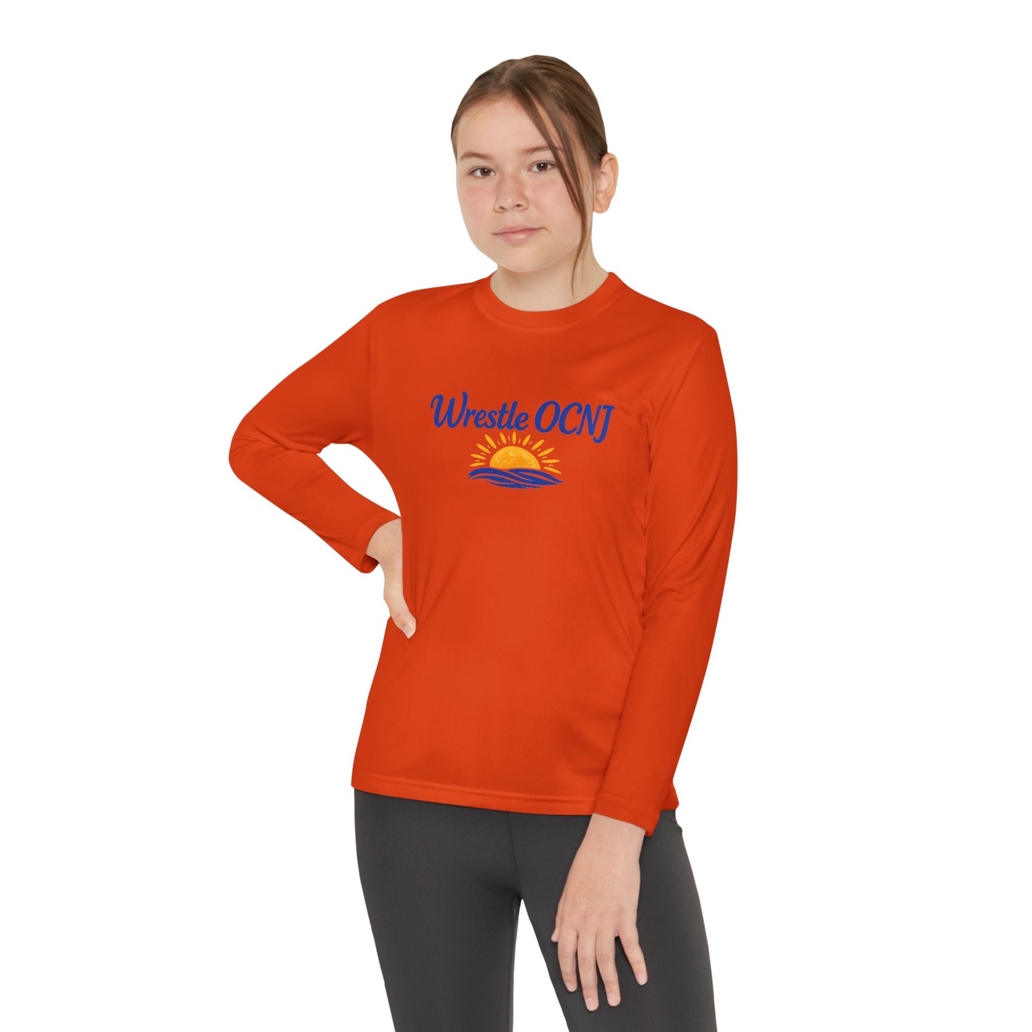 YOUTH Long Sleeve "Wrestle OCNJ"