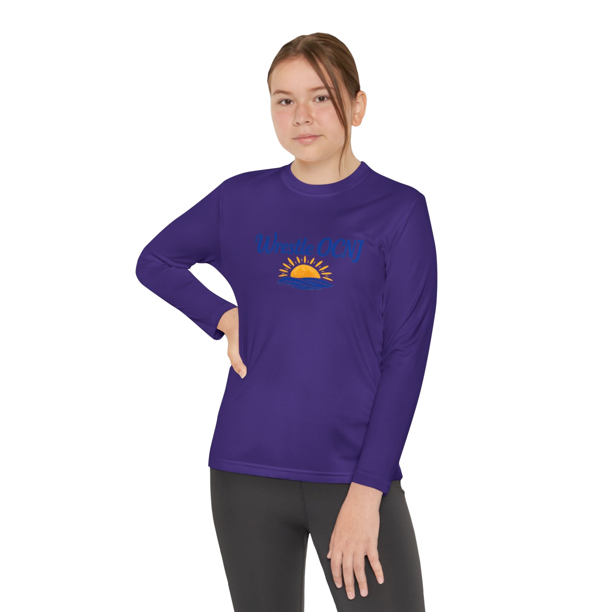YOUTH Long Sleeve "Wrestle OCNJ"