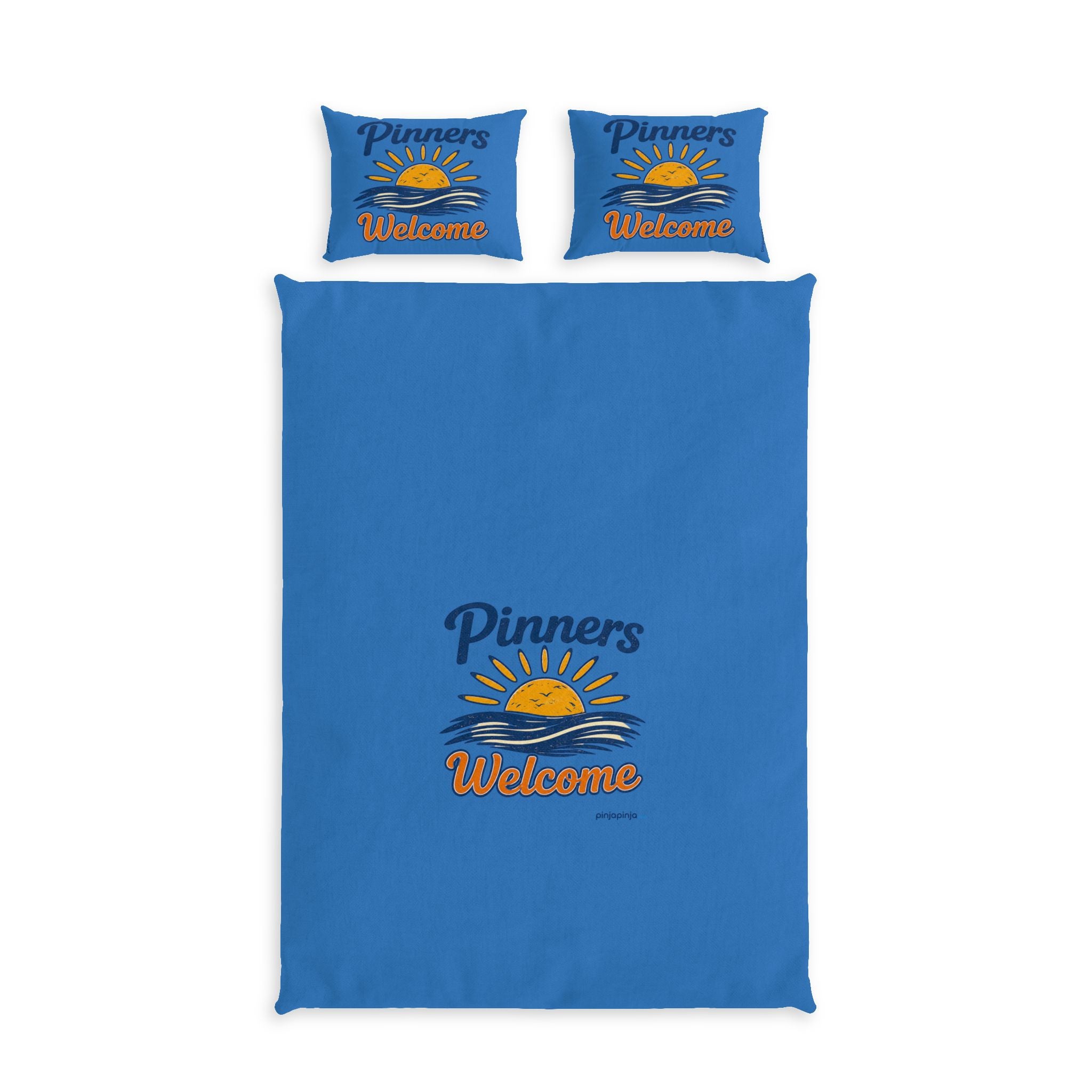 "Pinners Welcome" - Cotton Bed Set - A PINNER'S DREAM