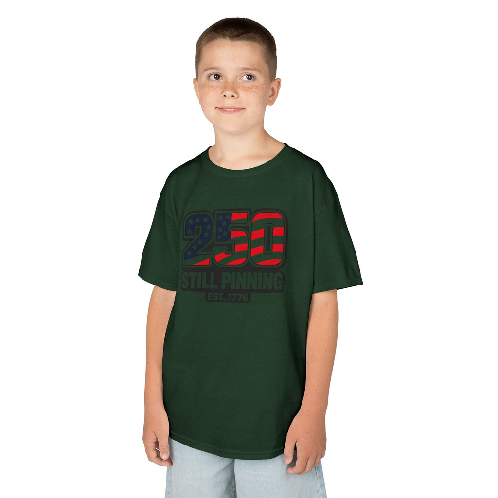 Kids T-Shirt - "250 Still Pinning"