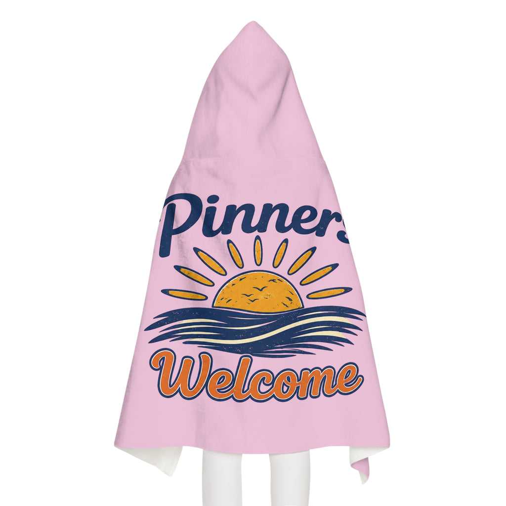 Youth Hooded Towel - BEACH! HOME! POOL!