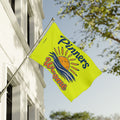 "Pinners Welcome" Flag Yellow