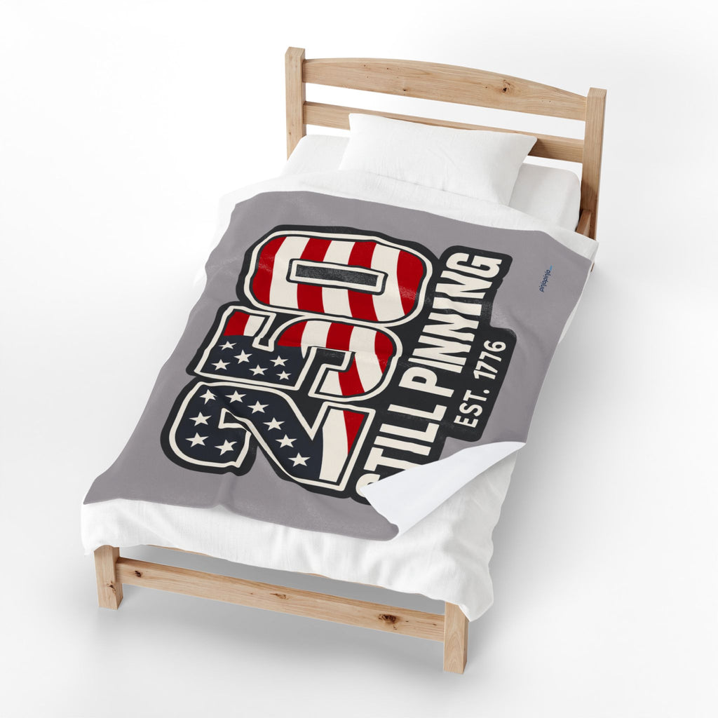 "250 Still Pinning" - Everywhere Softie Blanket — HOME! CAR! TOURNAMENT! BEACH!