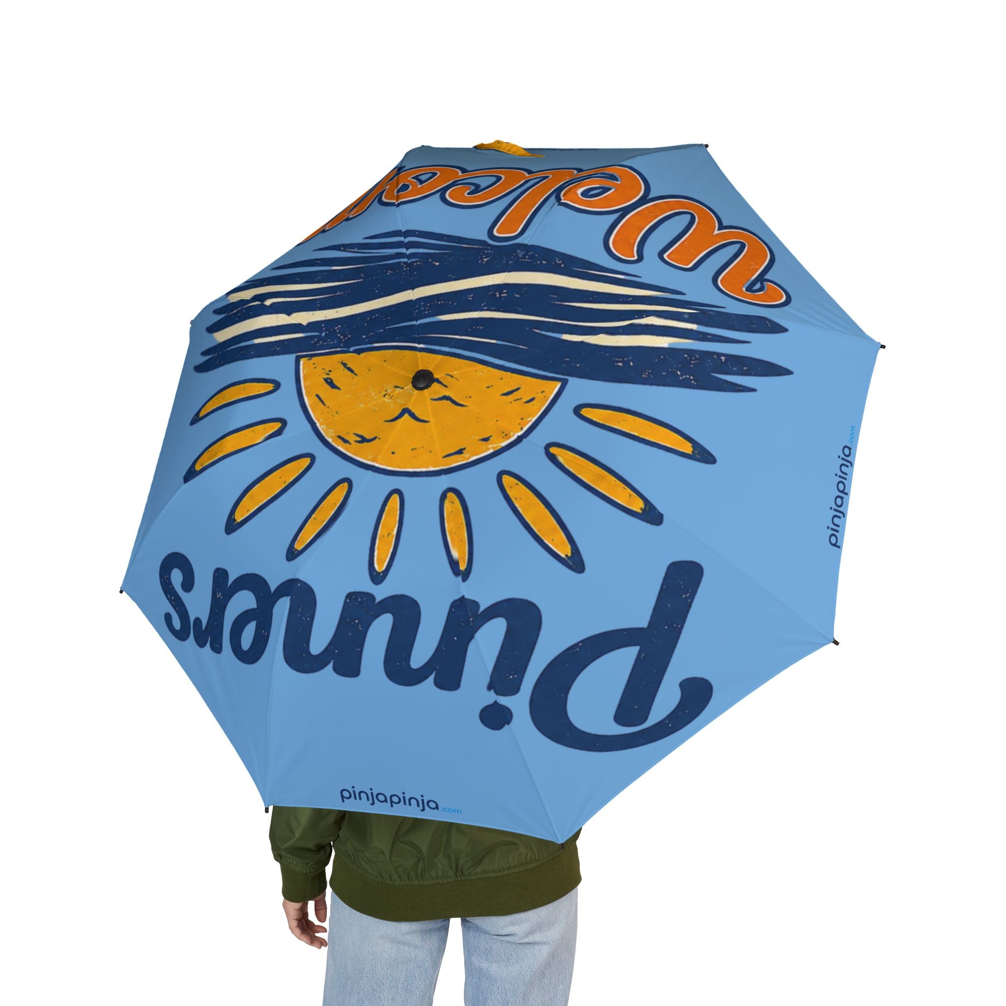 Semi-Automatic Foldable Umbrella