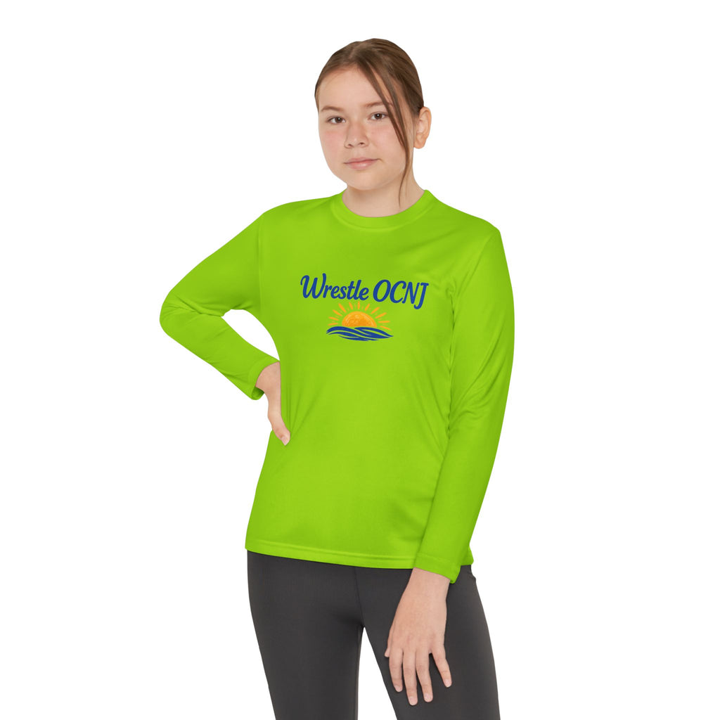 YOUTH Long Sleeve "Wrestle OCNJ"