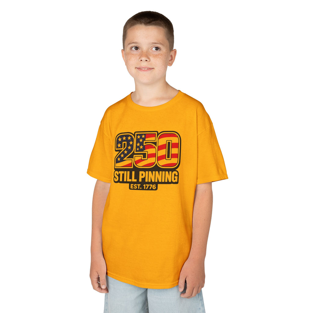 Kids T-Shirt - "250 Still Pinning"