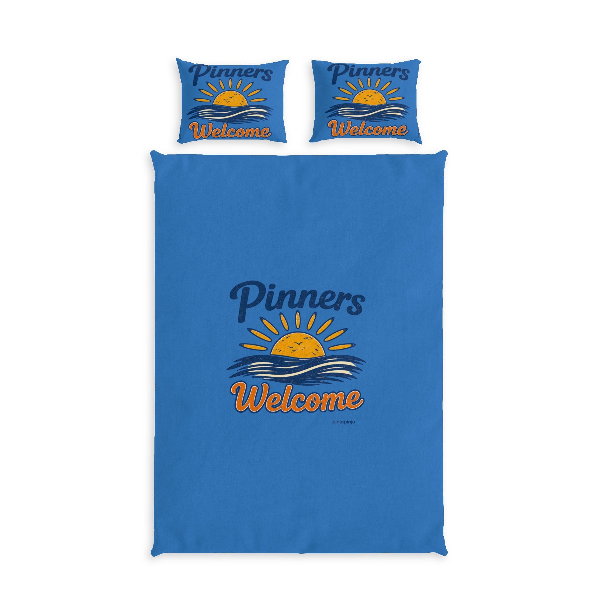 "Pinners Welcome" - Cotton Bed Set - A PINNER'S DREAM