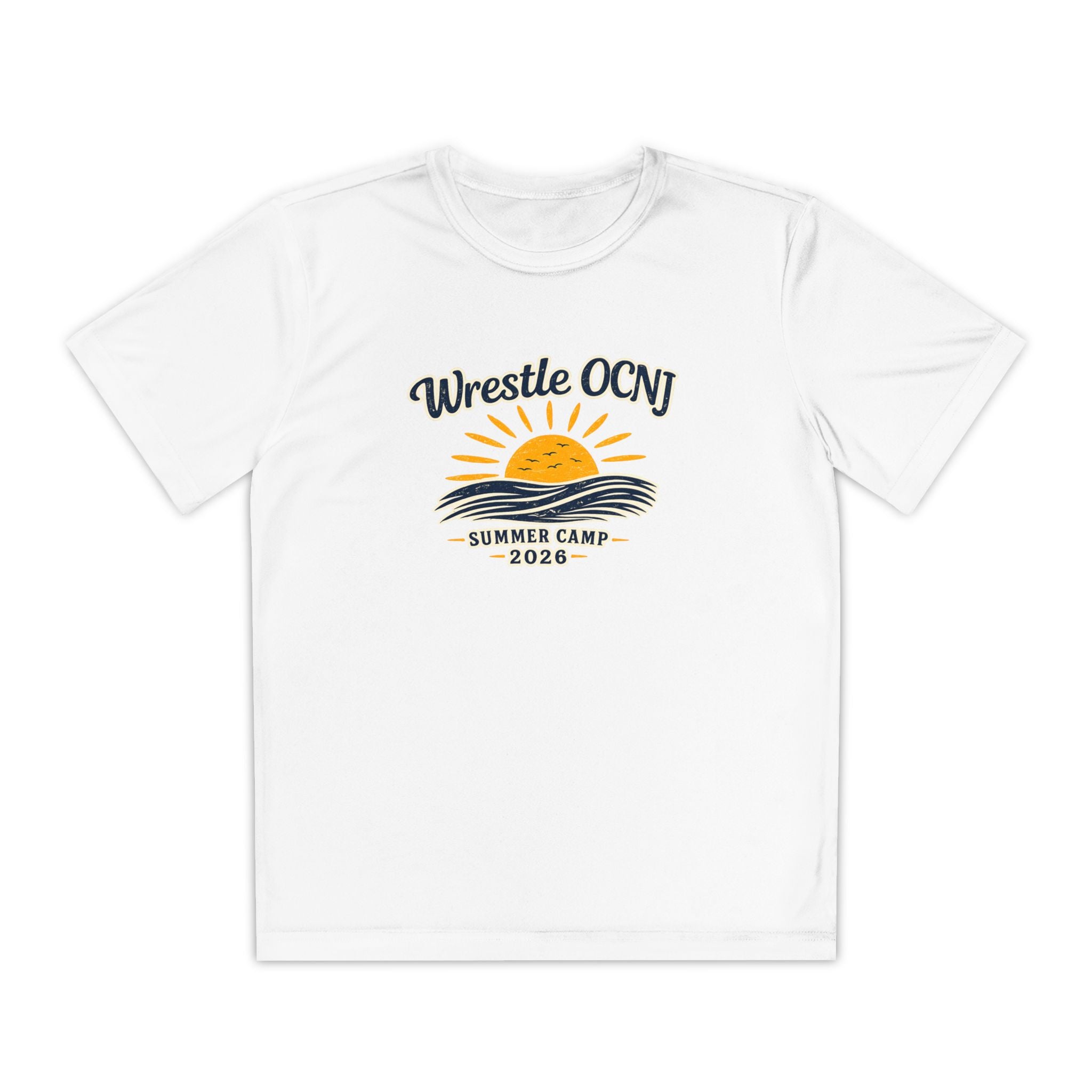 (BOYS) - Wrestle OCNJ Summer Camp 2026 Youth Camp T-Shirt