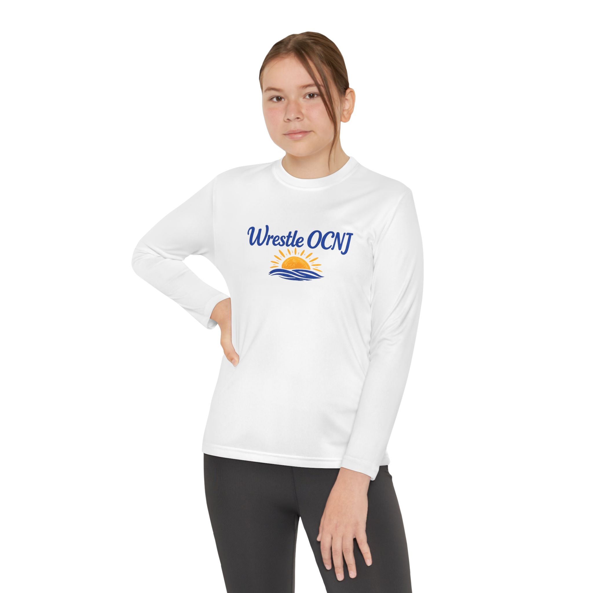 YOUTH Long Sleeve "Wrestle OCNJ"