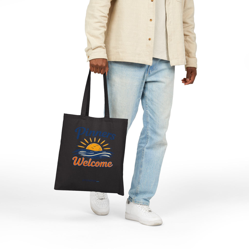 "Pinners Welcome" / "Wrestle OCNJ"  Beach Practice Tournament Tote