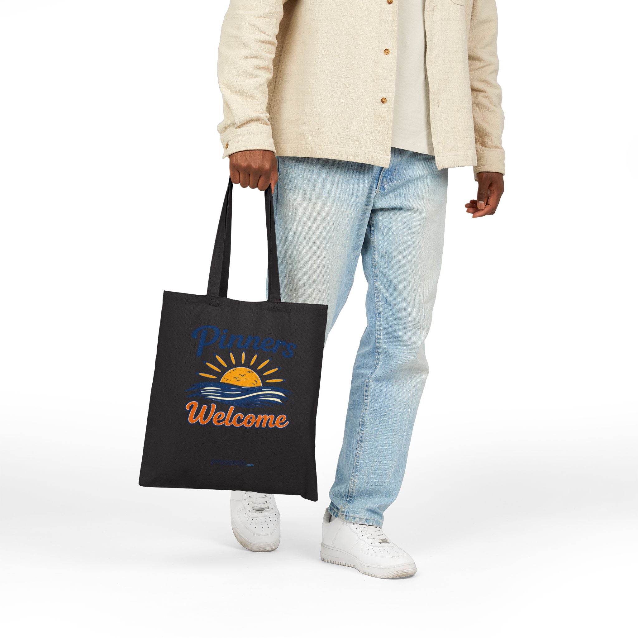 "Pinners Welcome" / "Wrestle OCNJ"  Beach Practice Tournament Tote