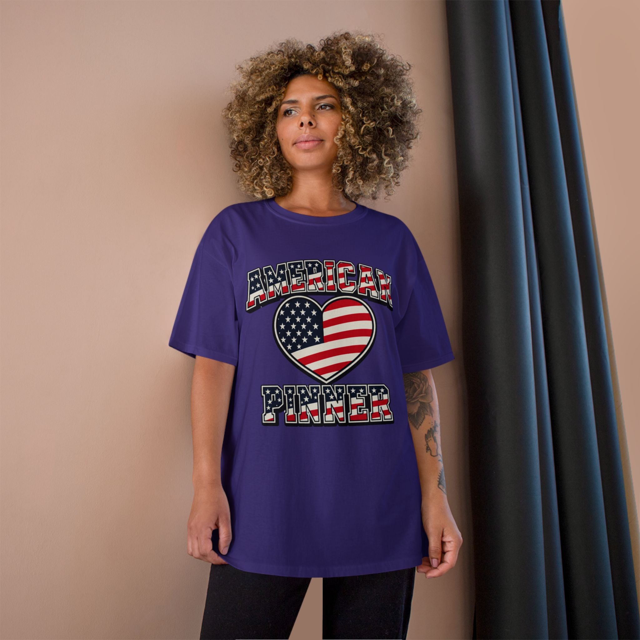 "AMERICAN PINNER"- Tee