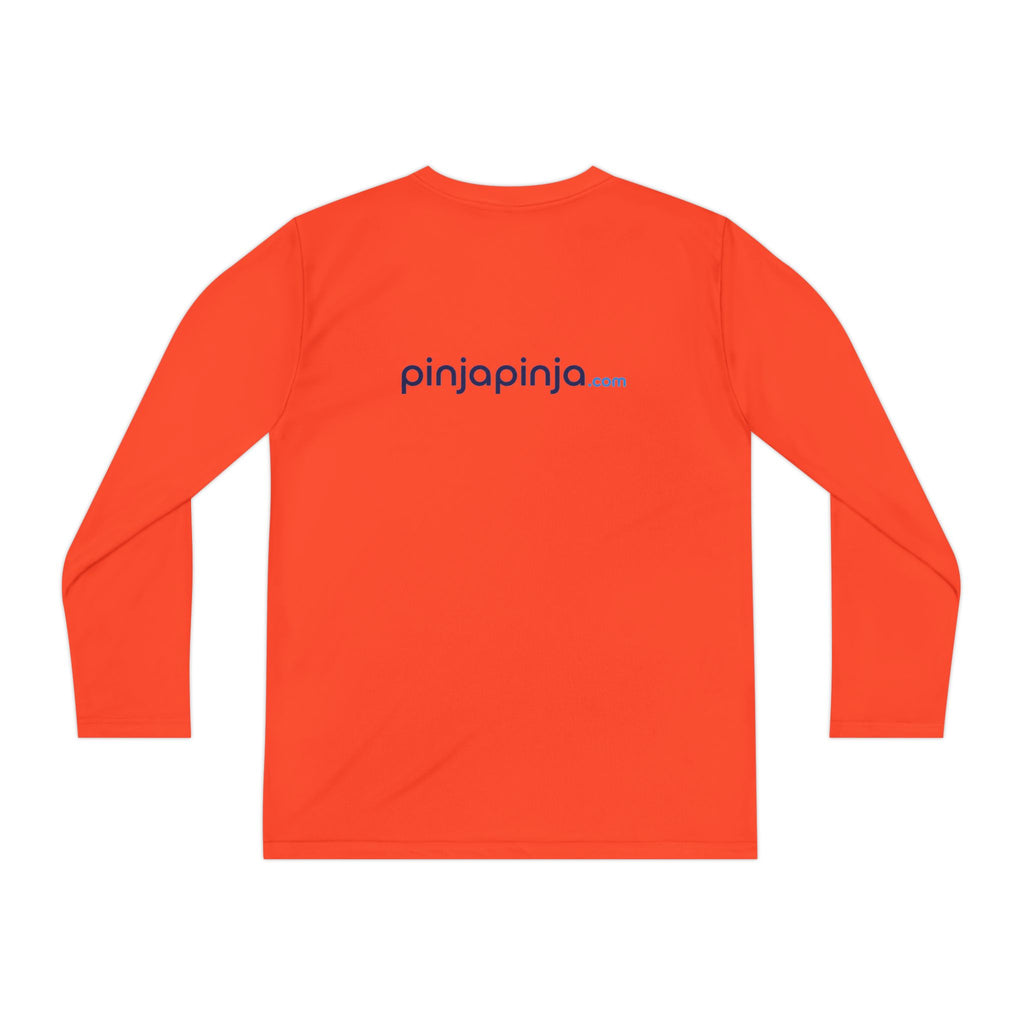 Youth Long Sleeve Tee — "American Pinner" Patriotic Competitor Shirt