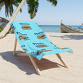 "Pinners Welcome" - Beach Towel – Blue