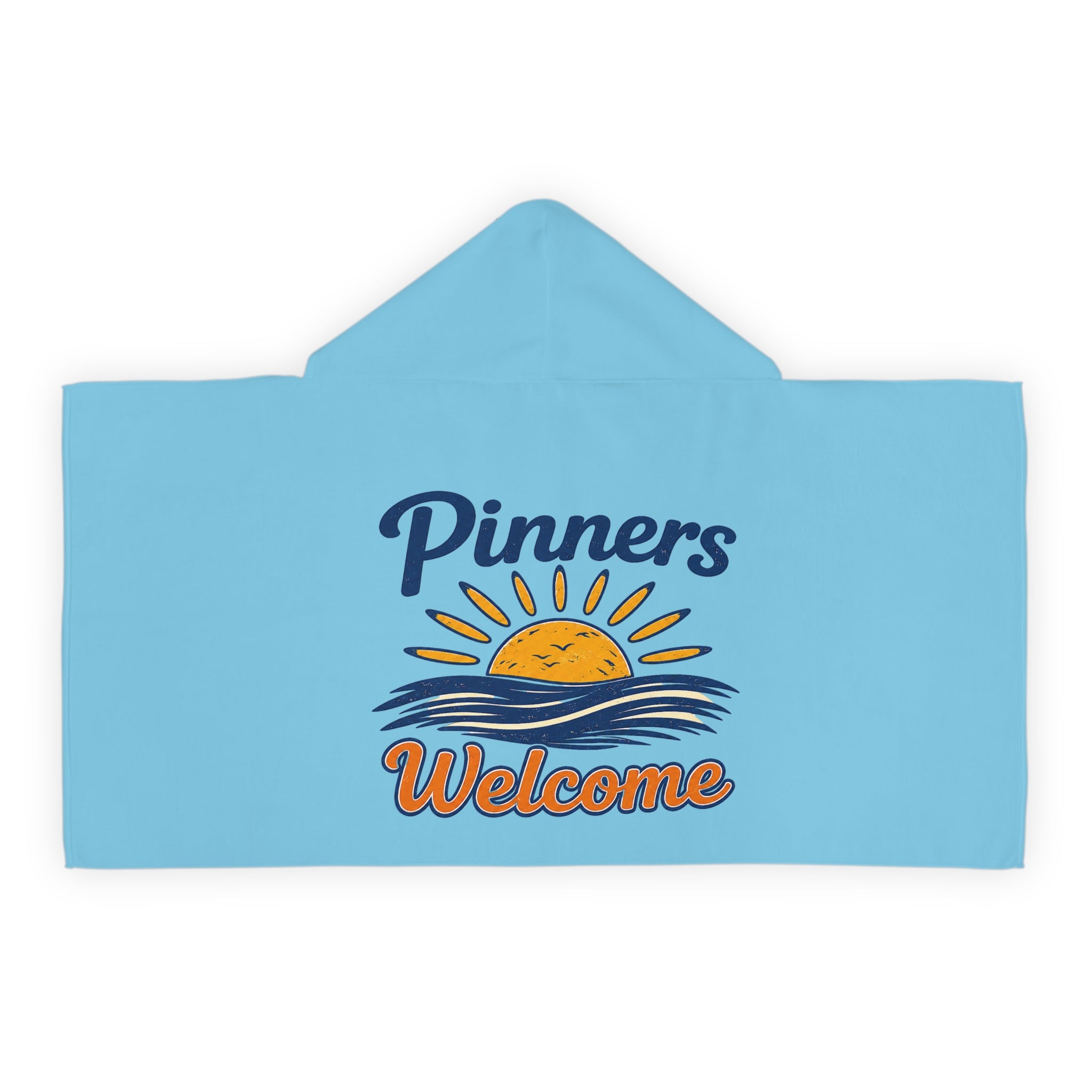 Youth Hooded Towel - BEACH! HOME! POOL!