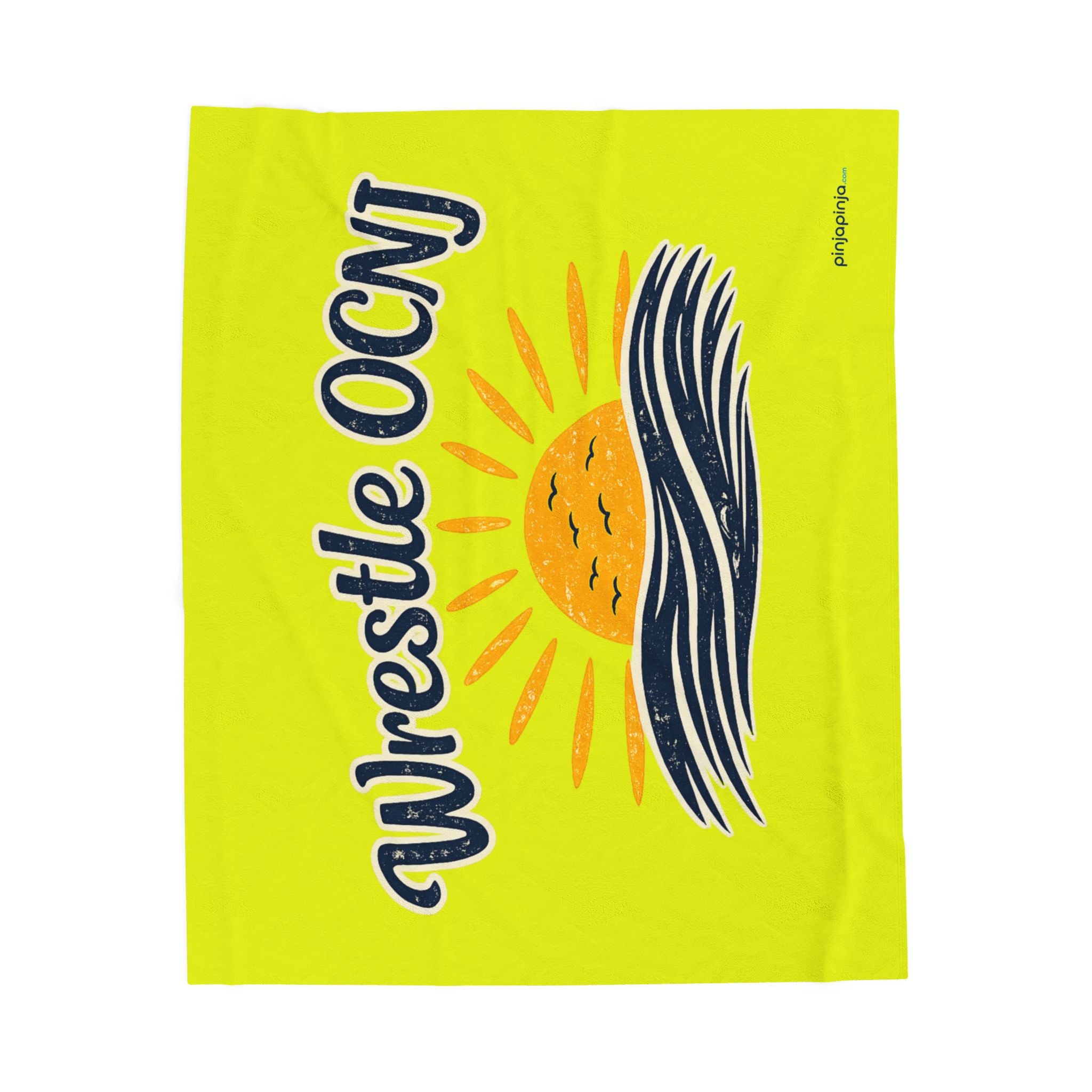"Wrestle OCNJ" BEACH BLANKET