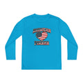 Copy of Youth Long Sleeve Tee — "American Pinner" Patriotic Competitor Shirt
