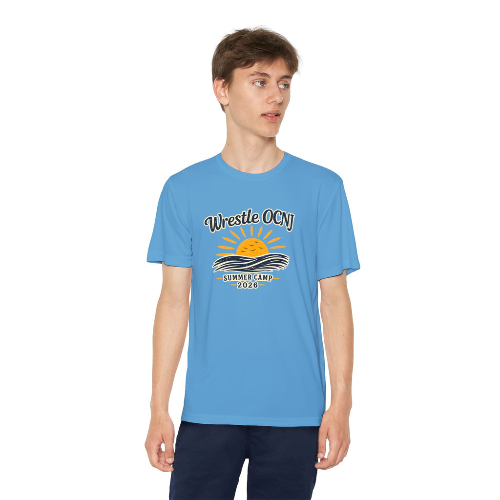 (BOYS) - Wrestle OCNJ Summer Camp 2026 Youth Camp T-Shirt