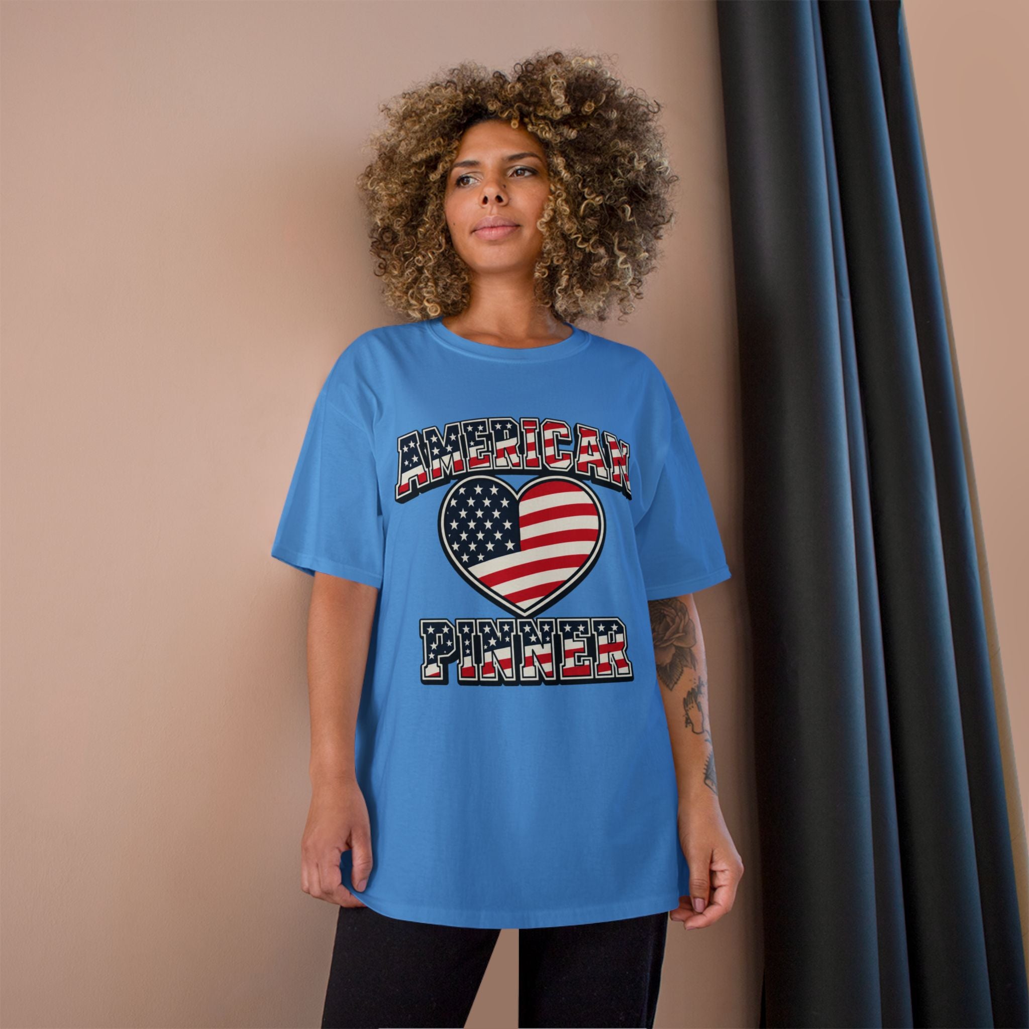 "AMERICAN PINNER"- Tee