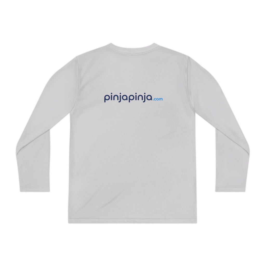 Youth Long Sleeve Tee — "American Pinner" Patriotic Competitor Shirt