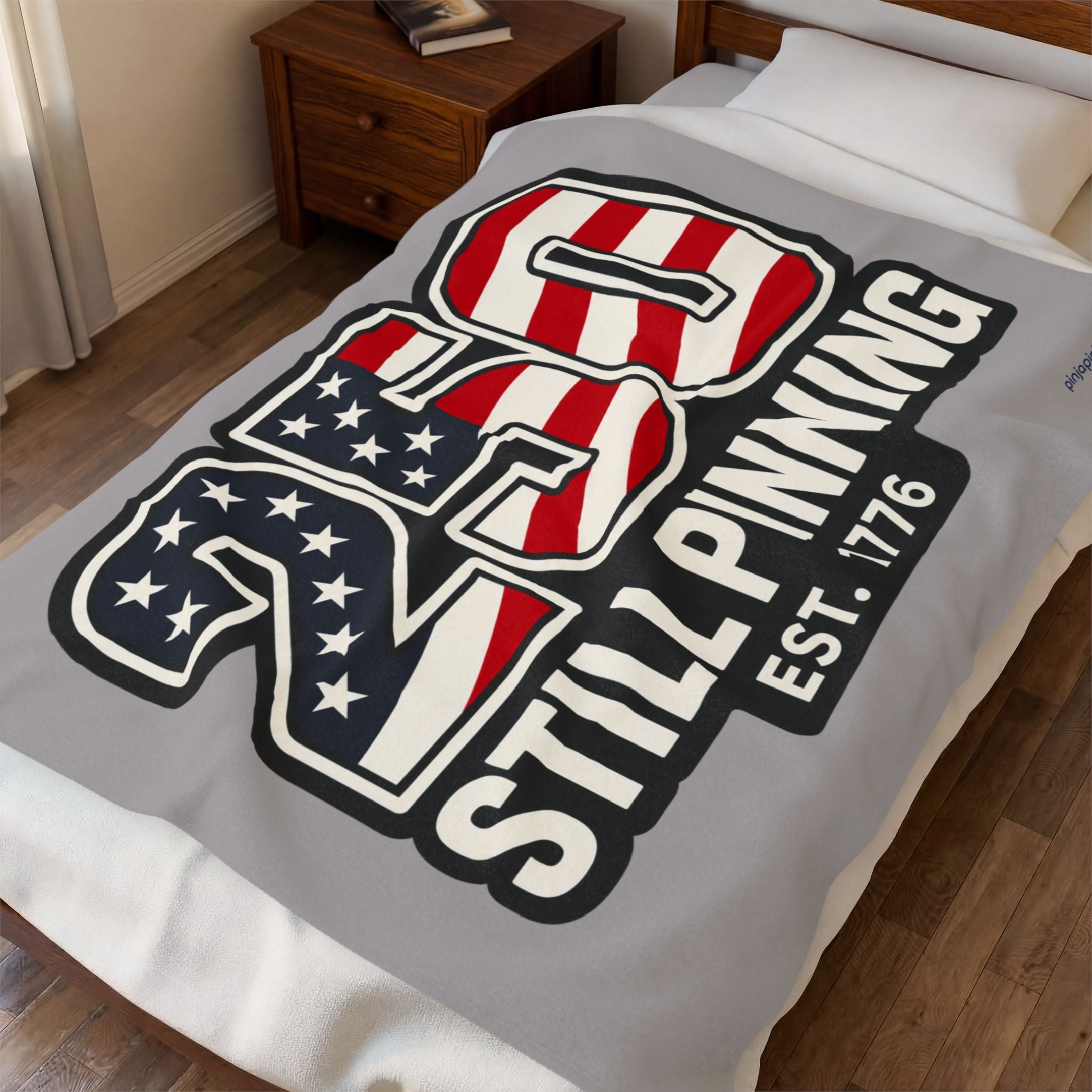 "250 Still Pinning" - Everywhere Softie Blanket — HOME! CAR! TOURNAMENT! BEACH!