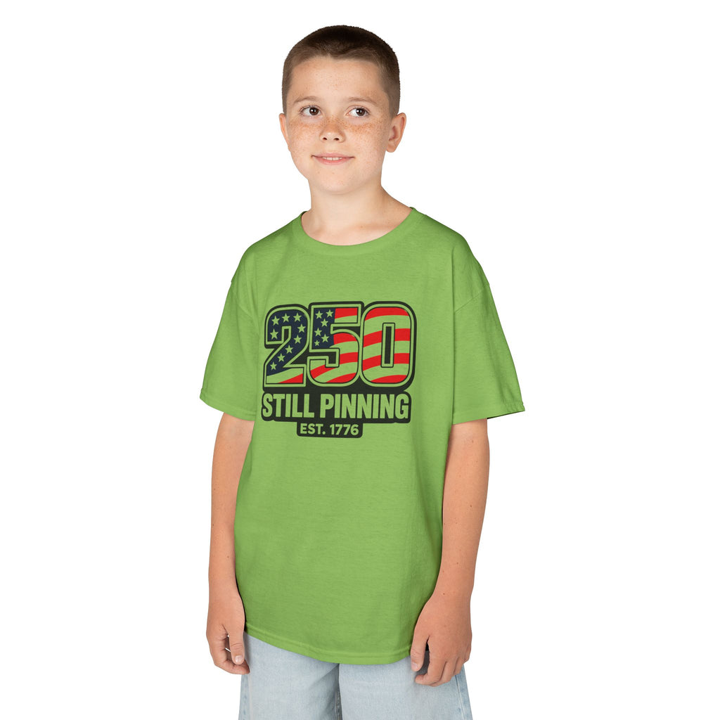 Kids T-Shirt - "250 Still Pinning"