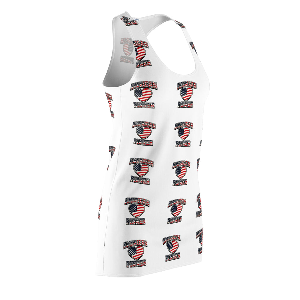 "AMERICAN PINNER" - Women's Racerback Dress
