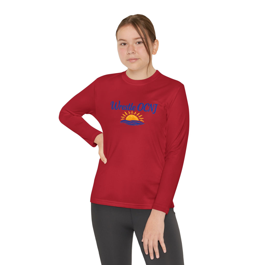 YOUTH Long Sleeve "Wrestle OCNJ"