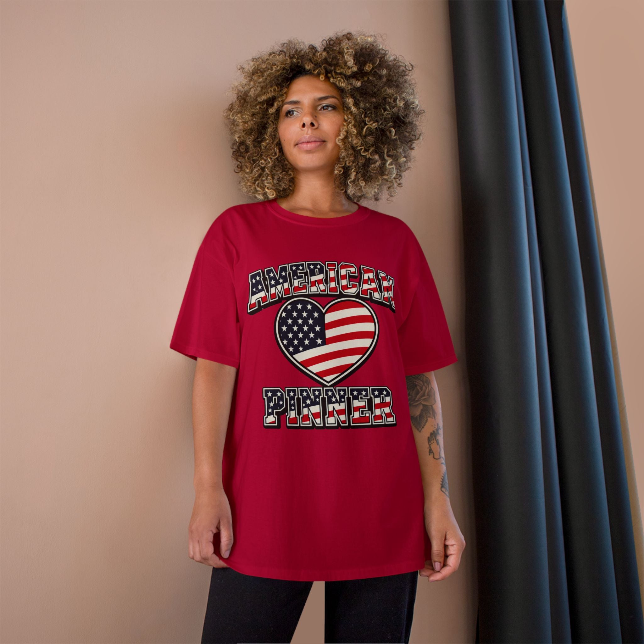 "AMERICAN PINNER"- Tee