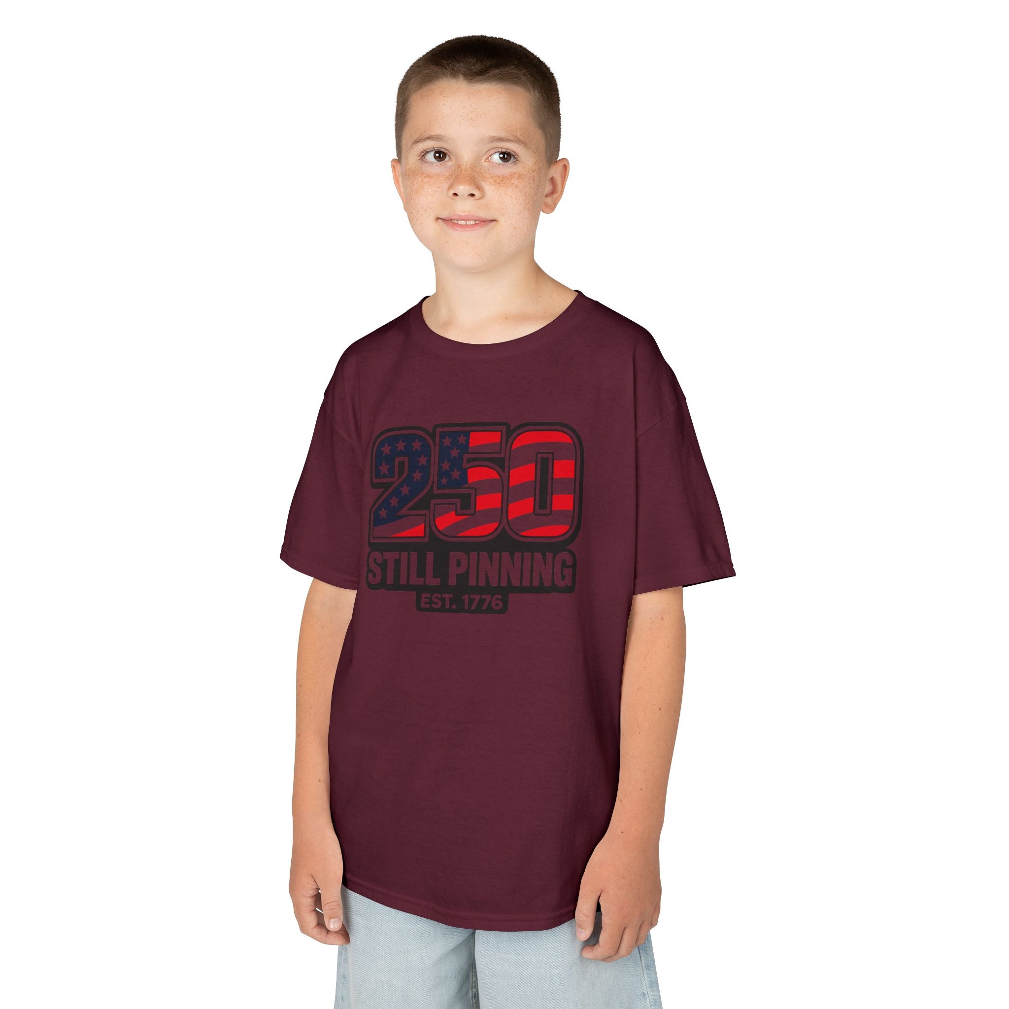 Kids T-Shirt - "250 Still Pinning"