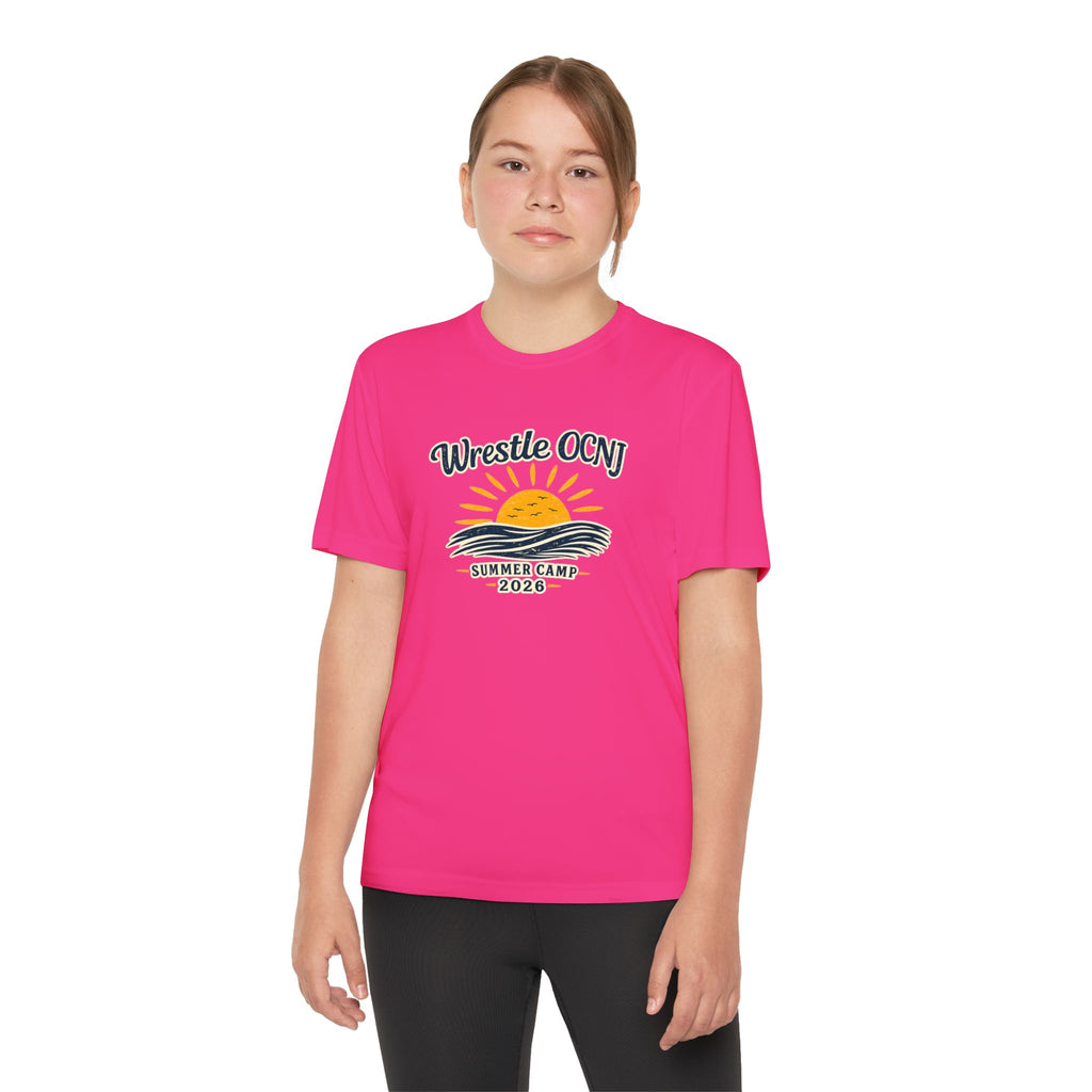 (GIRLS) - Wrestle OCNJ Summer Camp 2026 Youth T‑Shirt