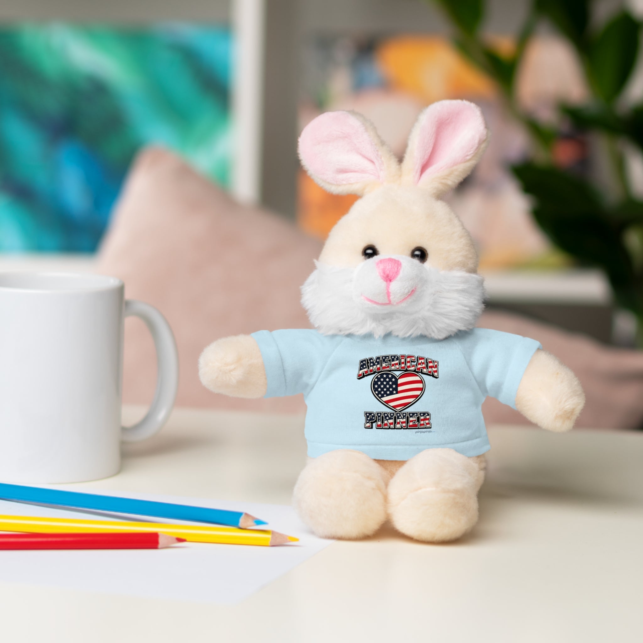 LUCKY - "AMERICAN PINNER" -  Teddy Bear with Tee
